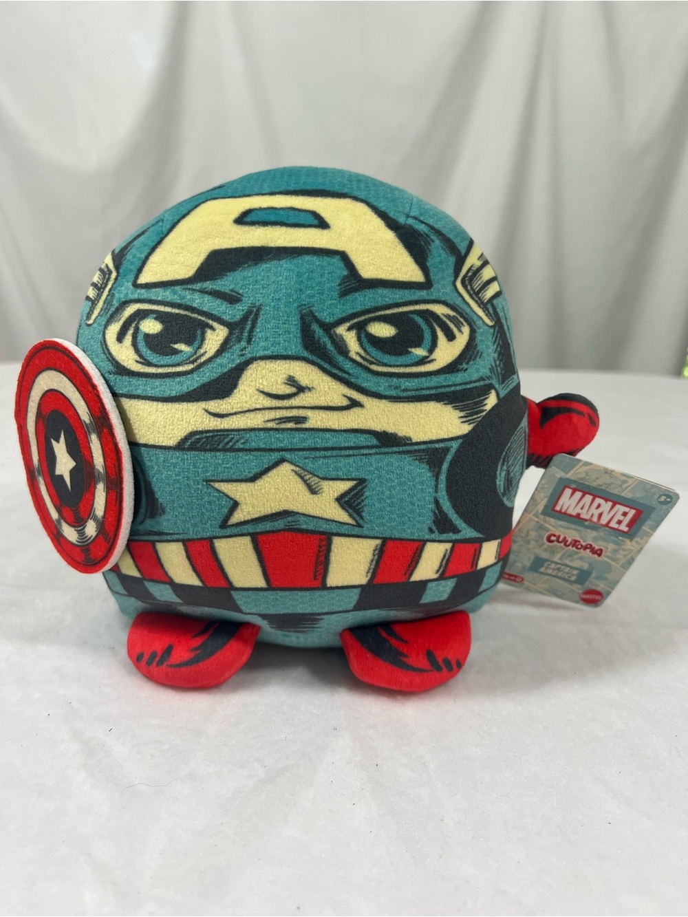 Marvel 7” Corolla Captain America Plush